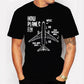 How Planes Fly Engineer Pilot Airplane Luminous Print Tees T-shirt for Men