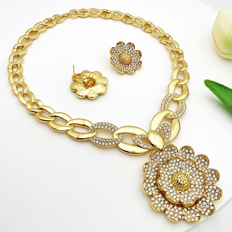 Newly Dubai Jewelry Set For Women
