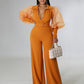Elegant Jumpsuit with Belt