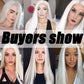 Colored Straight Natural Synthetic Wig