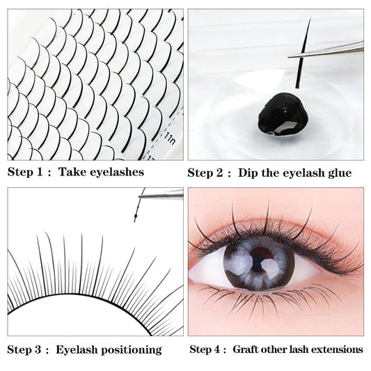 Spikes Eyelash Individual Eyelashes Extension