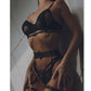 Lace Patchwork Garter Exotic Lingerie Sexy Set