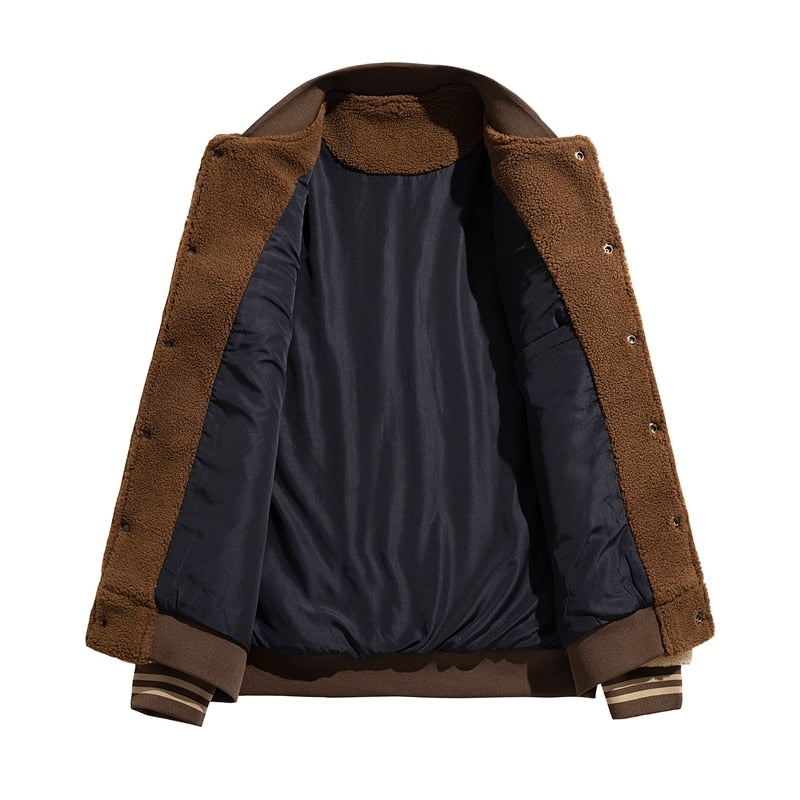 Thick Cashmere Jacket for Men