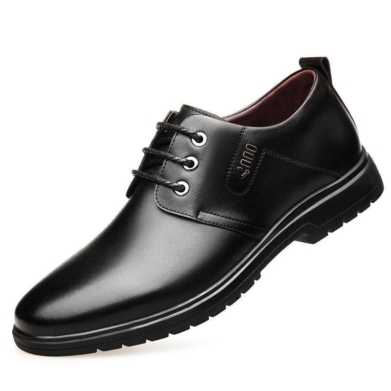 Pu Leather Business Casual Shoes For Men
