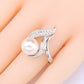 Natural White Pearl 925 Silver Jewelry Sets For Women