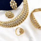 New Design Brazil Gold Color Jewelry Set For Women