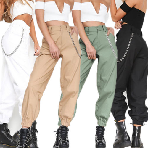 Cargo Hip Hop Jogger Pants for Women