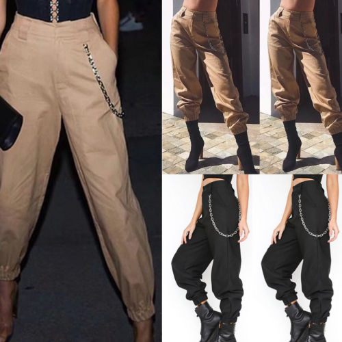 Cargo Hip Hop Jogger Pants for Women