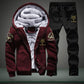 Winter Warm Hooded Tracksuit Set 2 piece