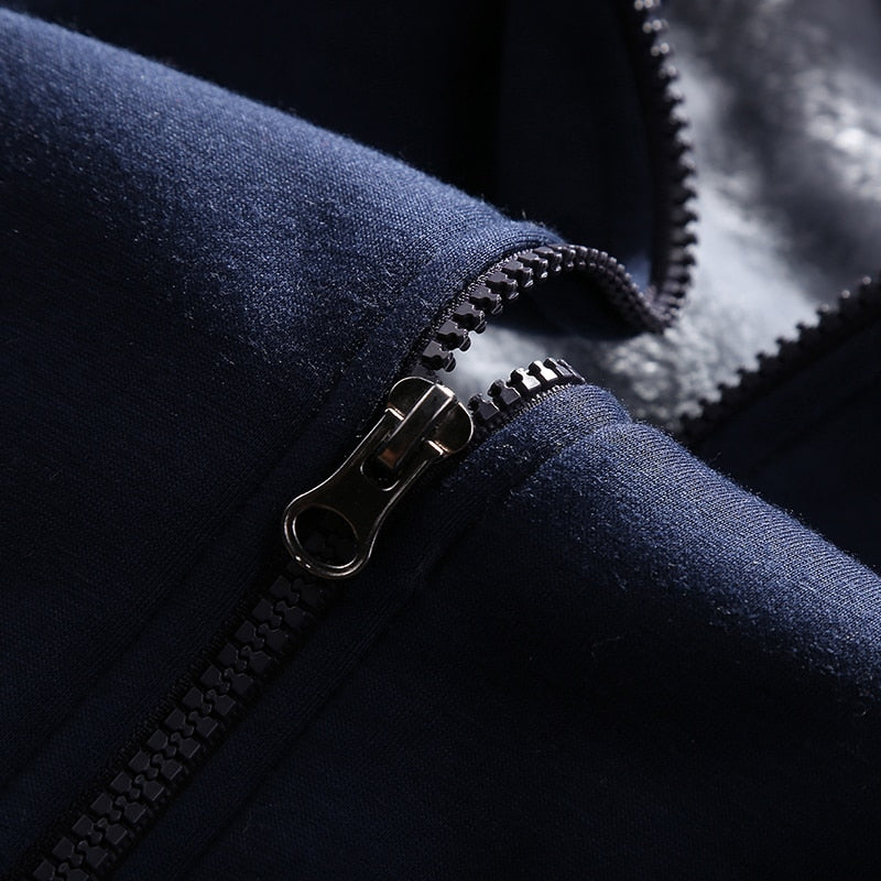 Winter Warm Hooded Tracksuit Set 2 piece
