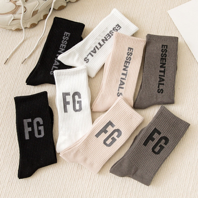 ESSENTIALS 1977 Sports Breathable Cotton Socks