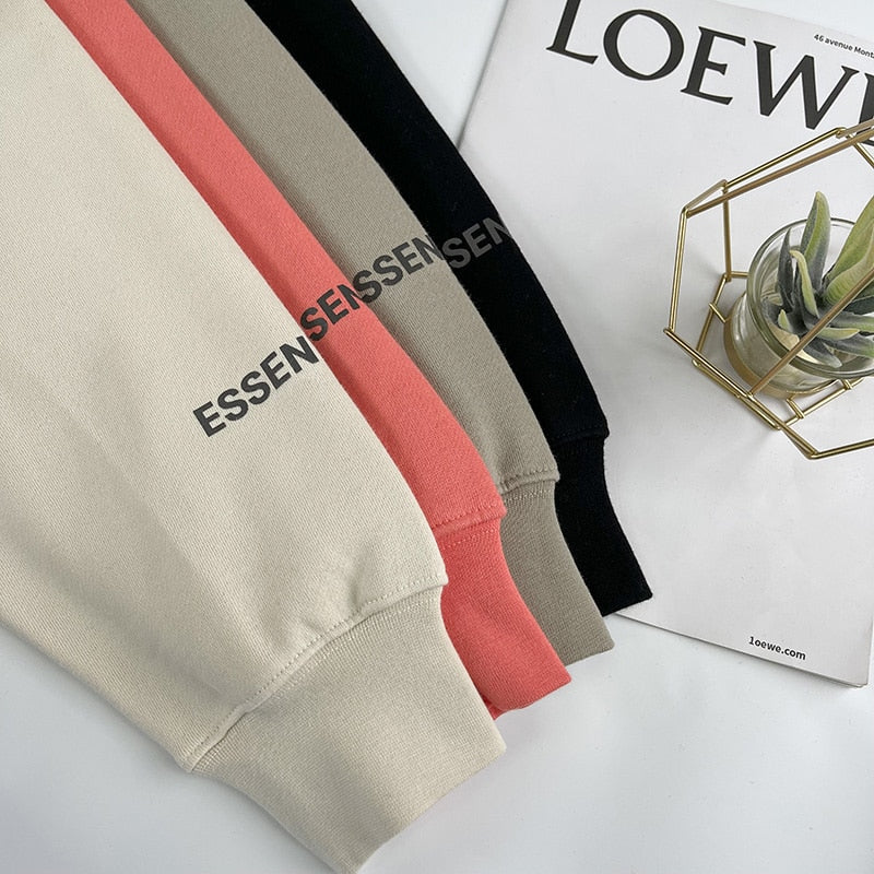 Essentials High Neck Zip Sweatshirt Jacket Top