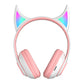 Devil Bluetooth Wireless Headphones Headset Flashing Light
