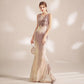 Long Sequin Evening Dress