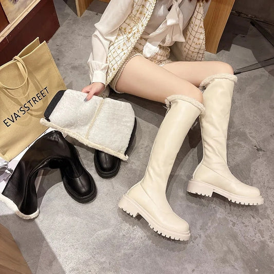 Thigh High Winter Boots