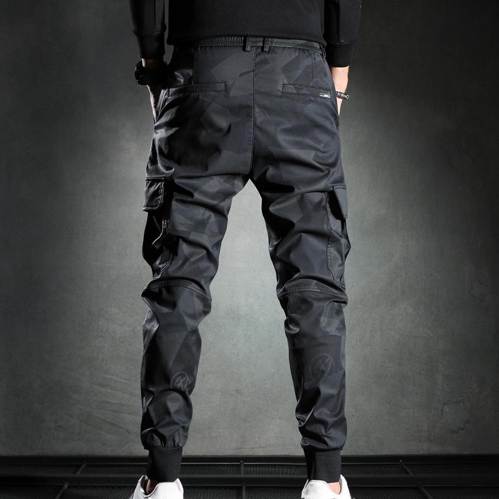 Jogger Pants Drawstring Multi Pockets - Casual Pants