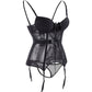 Sexy Bustier Spaghetti Straps Padded Corset Lingerie