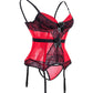 Sexy Bustier Spaghetti Straps Padded Corset Lingerie