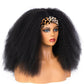 Kinky Curly Synthetic Headband Wigs For Women