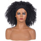 Kinky Curly Synthetic Headband Wigs For Women