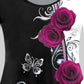 Rose Printed Top Plus Size for Women