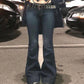 Low Waist Vintage Flare Jeans