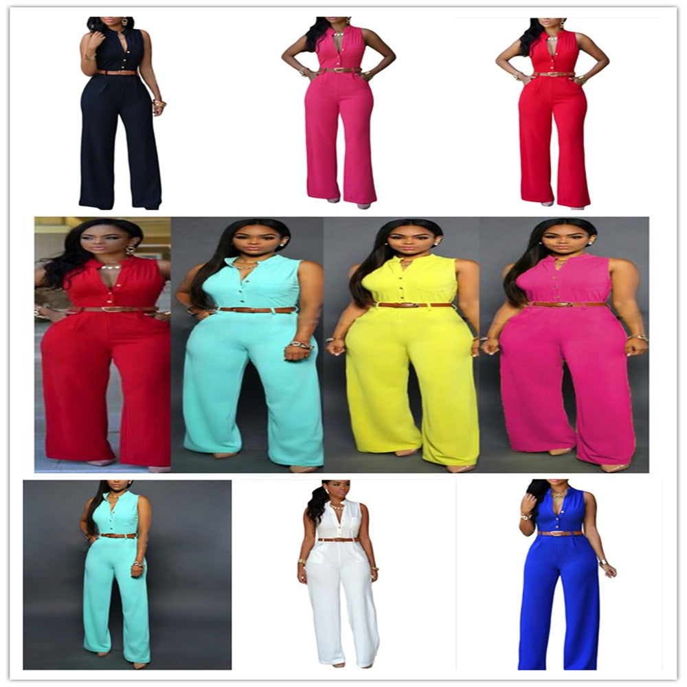 Sexy Sleeveless Jumpsuit for Women