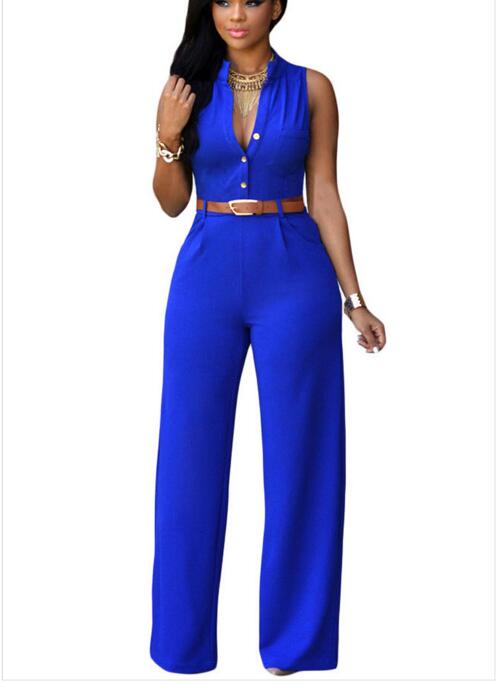 Sexy Sleeveless Jumpsuit for Women