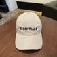 High Quality 1:1 ESSENTIALS Caps Men Women Ripped Baseball Cap Hip Hop Streetwear Essential Letter Print Luxury Brand Hat