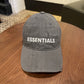 High Quality 1:1 ESSENTIALS Caps Men Women Ripped Baseball Cap Hip Hop Streetwear Essential Letter Print Luxury Brand Hat