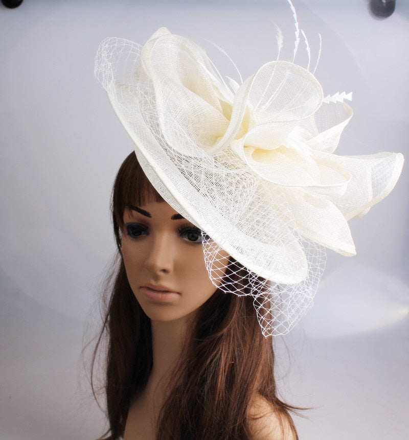 Fascinator Feather Bridal Veils Party Hair Accessories