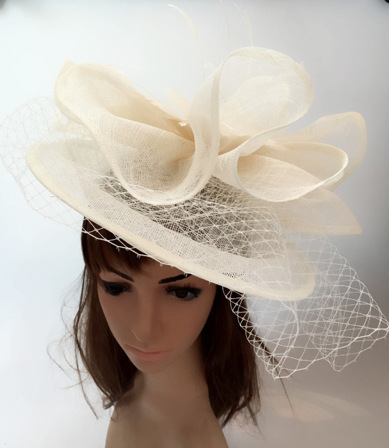 Fascinator Feather Bridal Veils Party Hair Accessories