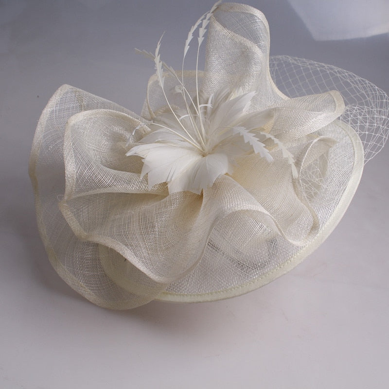 Fascinator Feather Bridal Veils Party Hair Accessories