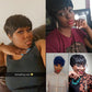 Pixie Cut Short Brazilian Hair Wig