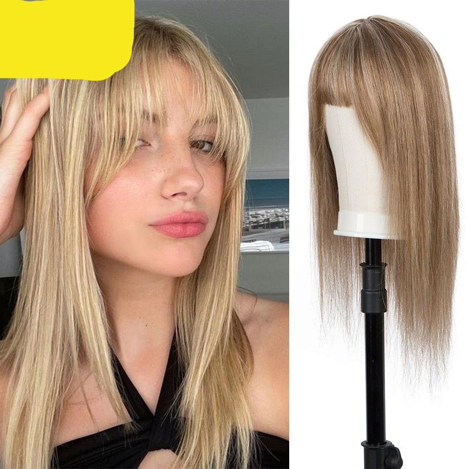 Straight Colored Human Hair Wig