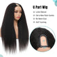 Yaki Straight Human Hair Wig For Women