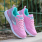 Sneakers Flat Shoes Lightweight Soft Breathable Footwear For Women