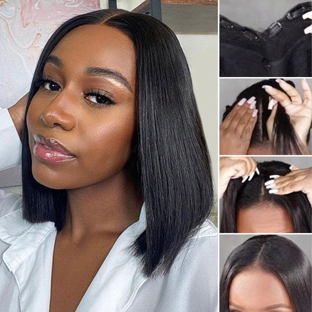Straight Brazilian Human Hair Wig