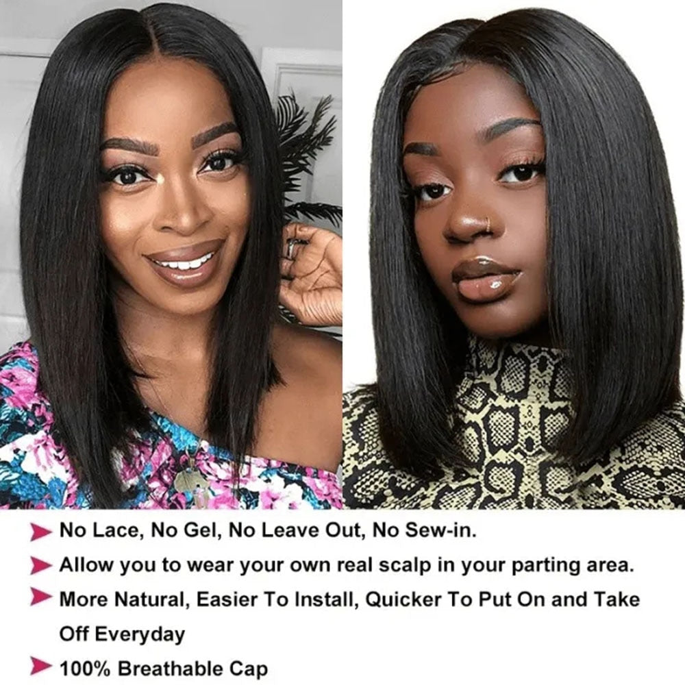 Straight Brazilian Human Hair Wig