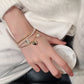 Multi Layer Pearl Heart Folded Bracelets