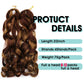Synthetic Loose Spiral Wave Braiding Hair Extension