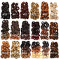 Synthetic Loose Spiral Wave Braiding Hair Extension