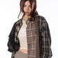 High-quality Soft Warm Winter Women's Plaid Shirt