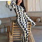 Knitted Bodycon Maxi Dress for Women
