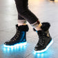 Glowing Boots Shoes for Girls