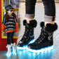 Glowing Boots Shoes for Girls