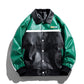 Embroidery Leather Jacket