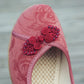 Embroidered Ballet Flats Slip On Shoes for Women