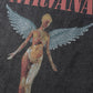Angel Print Oversized Tshirt Vintage Top