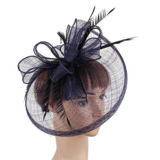 Elegant Feather Loop Headwear